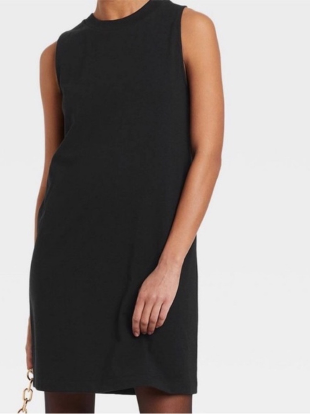 EUC A New Day Muscle Tank Mini Dress | Casual Sleeveless T-Shirt Dress